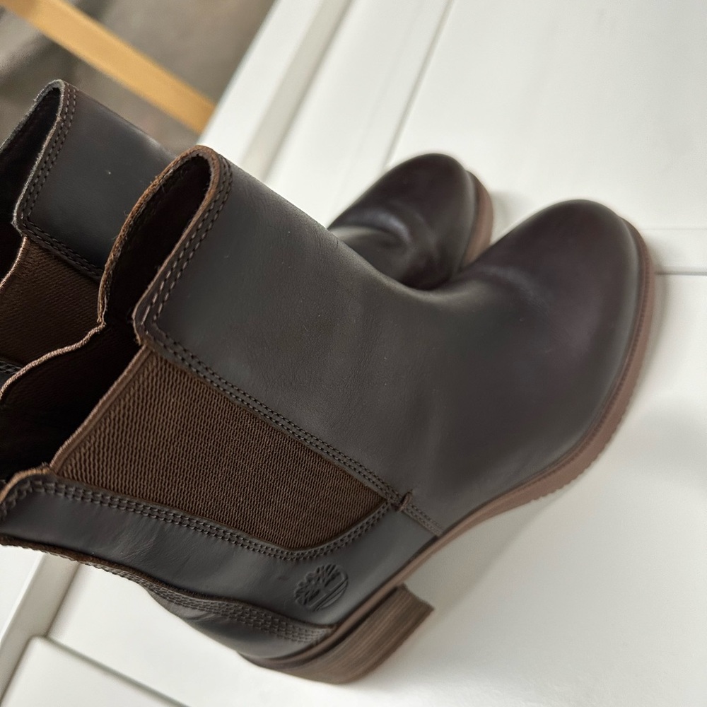 timberland woman leather boots